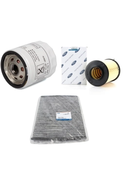 Ford Focus 2011-2014 1.0 Benzinli Periyodik Yağ Bakım Filtre Seti Ford Orijinal