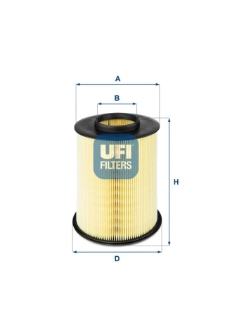 UFI 27.675.00 | Hava Filtresi 07-Focus.2.3-C.Max 1.4-1.6-2.0