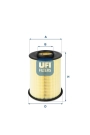 UFI 27.675.00 | Hava Filtresi 07-Focus.2.3-C.Max 1.4-1.6-2.0