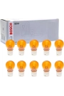Bosch 12V 21W 93 Turuncu Sinyal Ampulu Yakın Tırnak BAU15S 10 Adet 1987302812