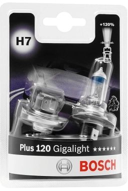 Bosch H7 Gigalight Plus 120 Ampul Seti