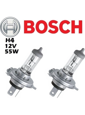 Bosch H4 12V 60/55W Far Ampülü 2 Adet Set