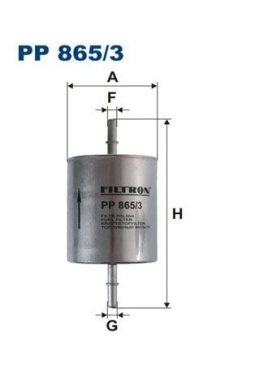 FILTRON PP865-3 | Benzin Filtresi 01-07 Mondeo 1.8-2.0 16V