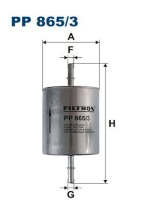 FILTRON PP865-3 | Benzin Filtresi 01-07 Mondeo 1.8-2.0 16V