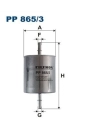 FILTRON PP865-3 | Benzin Filtresi 01-07 Mondeo 1.8-2.0 16V