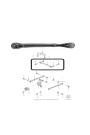 KRAFTVOLL 13050968| Ford Mondeo 2001-2007 Sedan Arka Denge Kolu (Arkada Kalan)