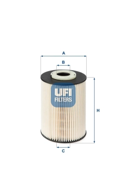 UFI 26.020.00 | Mazot Filtresi 07-Mondeo 2.0Tdci