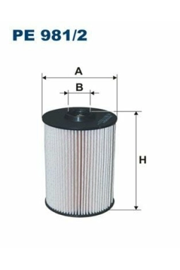 FILTRON PE981-2 | Mazot Filtresi 07-Mondeo 2.0Tdci