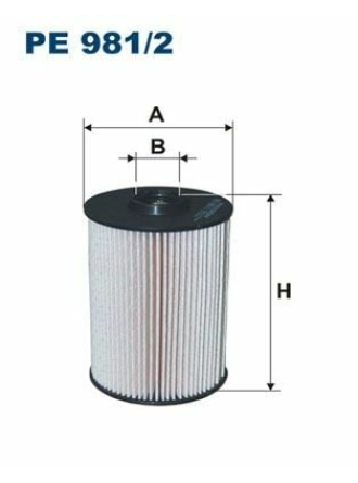 FILTRON PE981-2 | Mazot Filtresi 07-Mondeo 2.0Tdci