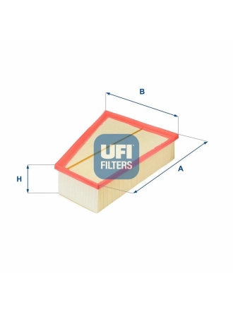 UFI 30.331.00 | Hava Filtresi Galaxy Mondeo IV S Max 1.6 Eco / 1,6Tı / 2.0 Eco / 1,6Tdcı / 1.8 TDCI / 2,0Tdcı 07 /-Volvo S80 II V70 III 2.0 TDI 06 -