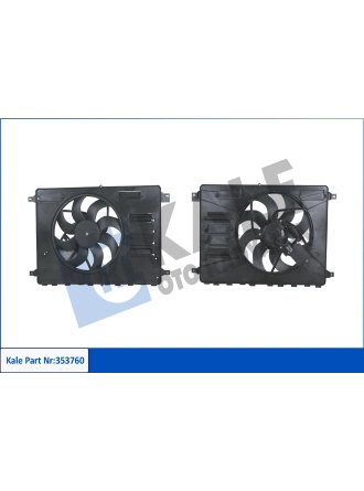 KALE 353760 | Ford Mondeo 2007-2014 2.0 TDCI Manuel Fan Motoru Modülsüz