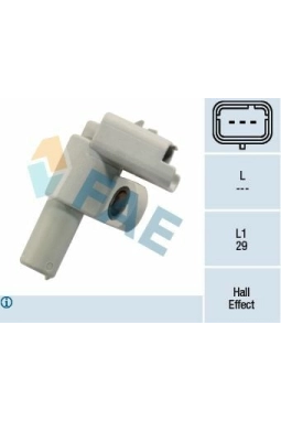 FAE 79151 | Devir Sensörü 01-Prt-Expert-407-406-307-Brl-C4-C5 1.6Hi-2.0Hdi
