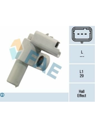 FAE 79151 | Devir Sensörü 01-Prt-Expert-407-406-307-Brl-C4-C5 1.6Hi-2.0Hdi