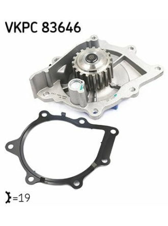 SKF VKPC83646 | Devirdaim 07-Outlander-Freelander-4007-C5-607 2.2Hdi 16V