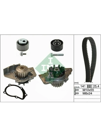 INA 530047030 | Triger Eksantrik Gergi Seti Devirdaimli Boxer II Jumper II Partner II Berlingo II 206 C5 307 Expert