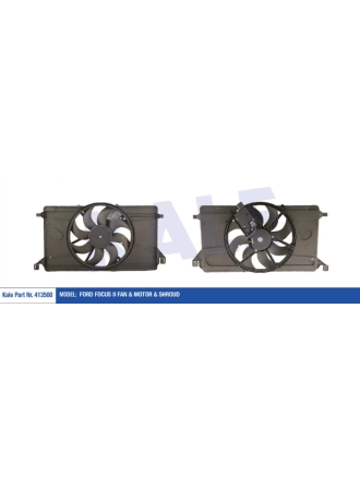 KALE 413500 | Ford C-Max 2004-2007 1.6 Benzinli Fan Motoru Komple