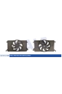 KALE 413500 | Ford C-Max 2004-2007 1.6 Benzinli Fan Motoru Komple