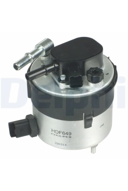 DELPHI HDF649 | Mazot Filtresi 06-Focus-C.Max-Fiesta-Vo.S40 1.6 TDCI (Demir)