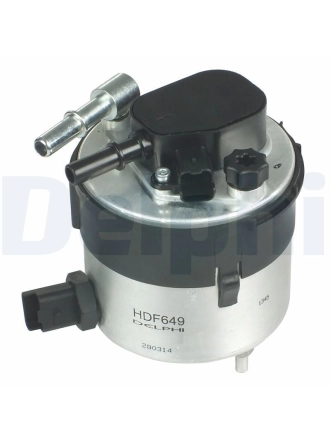 DELPHI HDF649 | Mazot Filtresi 06-Focus-C.Max-Fiesta-Vo.S40 1.6 TDCI (Demir)