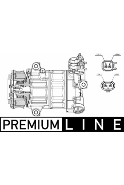 BEHR ACP654000P |Ford Puma 2020 Model Sonrası  Klima Kompresörü Mahle Marka Orijinal