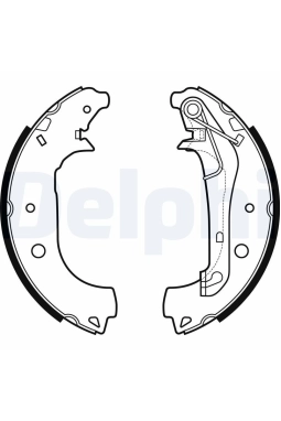 DELPHI LS2157 | Ford EcoSport  Arka Fren Pabuç Balata Delphi Marka