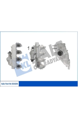 KALE 354205 | EGR Emme Manıfoldlu Ford C Max 05<07 Focus II Galaxy 06<15 Connect 03-14 1.8Tdcı