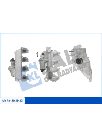 KALE 354205 | EGR Emme Manıfoldlu Ford C Max 05<07 Focus II Galaxy 06<15 Connect 03-14 1.8Tdcı