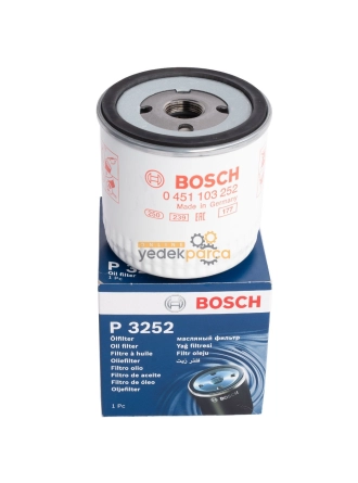 BOSCH 0451103252 | Ford Connect 2009-2013 1.8 TDCI 90 PS Yağ Filtresi