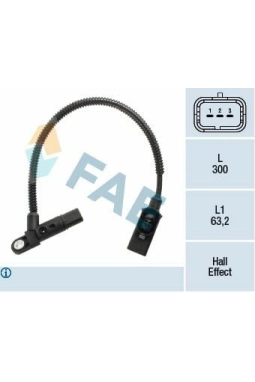 FAE 79381 | Eksantrik Devir Sensörü 11-Fiesta-Focus-Mondeo-Bmax-Smax-Cmax 1.4 TDCI-1.5Tdci-1.6Tdci