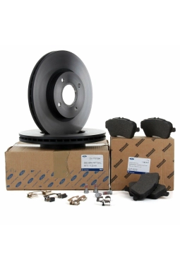 Ford Courier 2012-2019 Ön Fren Disk ve Balata Takımı Ford Orijinal