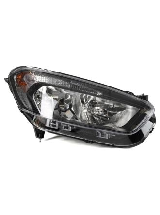 AYFAR 505922 | Ford Courier 2012-2019 Siyah Zemin Sağ Far Yan Sanayi