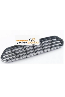 İTHAL ET7617B968AC5NIK | Ford Courier 2012-2014 Ön Tampon Panjuru Tıtanium Nikelajlı Yan Sanayi
