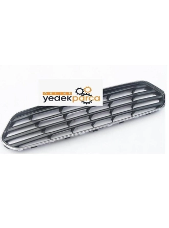 İTHAL ET7617B968AC5NIK | Ford Courier 2012-2014 Ön Tampon Panjuru Tıtanium Nikelajlı Yan Sanayi