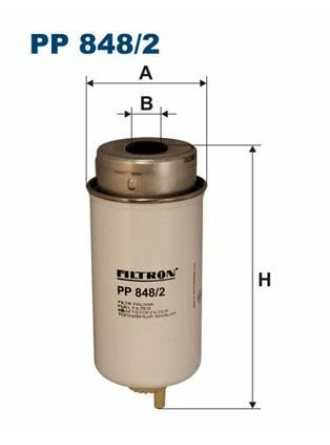 FILTRON PP848-2 | Mazot Filtresi 01-06 Transit 2.0Di-2.4Di-TDCI
