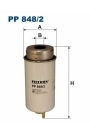 FILTRON PP848-2 | Mazot Filtresi 01-06 Transit 2.0Di-2.4Di-TDCI