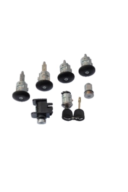 İTHAL 1C1AV22050BA | Ford V184 Transit 2001-2007 Kapı Kilit Şifre Seti Kontak Dahil 7 Parça Yan Sanayi