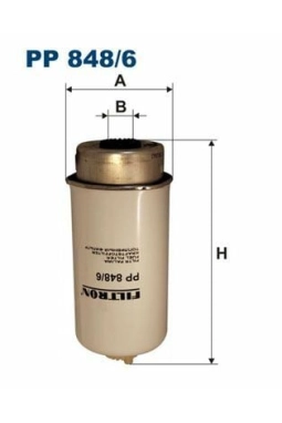 FILTRON PP848-6 | Mazot Filtresi 07-Transit 2.2-2.4Tdci