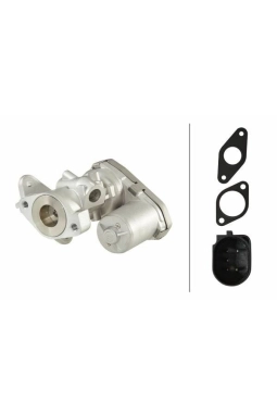 HELLA 6NU010171-461 | EGR Valfi (Vanası) Boxer III Jumper III 22Dt Puma Transit V347 2,2 TDCI Ducato 2,2Jtd 100Cv Land Rover Defender Cabrıo 2,4Td4 4X4 07 -