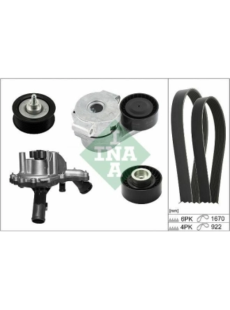 INA 529030130 | Devirdaim Su Pompası Boxer III Jumper III 2.2Hdı 16V E4 / E5 06-Ducato III 2.2Jtd 100Ps 06-Transit V347 2.2 TDCI 130Ps / 140Ps / 155Ps 06-14 Custom 12-V362 2.2 TDCI 155Ps 14 -