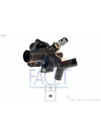 FACET 7.7948 | Termostat Gövdesi Komple V347 V348 Tt9 2.2 155Ps 11-14 Yeni Transit V363 Ttg 14-(Arkadan Cekıs)