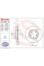 BREMBO 09.C240.10 | Fren Disk Ön Hava Kanallı 288-5 (Ford Transit Custom V362 14 -) | 1 Adet