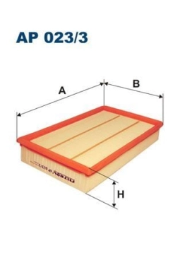 FILTRON AP023-3 | Hava Filtresi 04-Transit 2.2-2.4Tdci