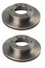 BOSCH 0986479711 | Ford Ranger 2006-2009 4X4 Ön Fren Disk Takımı (2 Adet)