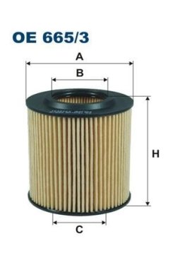 FILTRON OE665-3 | Yağ Filtresi 11-Ranger 2.2Tdci
