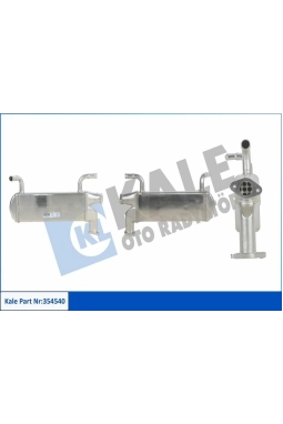 KALE 354540 | EGR Soğutucu 06-Crafter 2.5Tdi 11-Crafter-Amarok 2.0Tdi