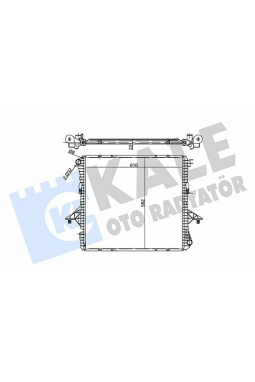 KALE 358690 | Radyatör 11-Amarok 2.0 TDI + Ms