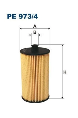 FILTRON PE973-4 | Mazot Filtresi 06-Crafter 2.5Tdi