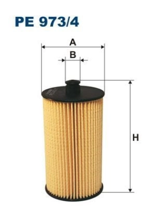 FILTRON PE973-4 | Mazot Filtresi 06-Crafter 2.5Tdi