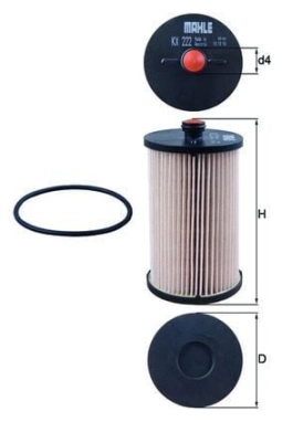 MAHLE KX222D | Mazot Filtresi Lt 28-35 II Minibüs / Otobüs (2Db, 2De, 2Dk) 96-062.8 TDI Lt 28-46 II Panelvan / Van (2Da, 2Dd, 2Dh) 96-062.8 TDI Lt 28-46 II Platform Sasi (2Dc, 2Df, 2Dg, 2Dl, 2Dm 96-062.8 TDI Crafter 06-/ Sprinter 2.5 TDI Bjk
