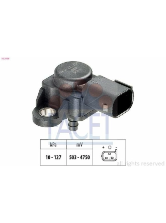 FACET 10.3106 | Map Basınç Sensörü Crafter 2.5 TDI Bjk Bjl Bjm 06 >